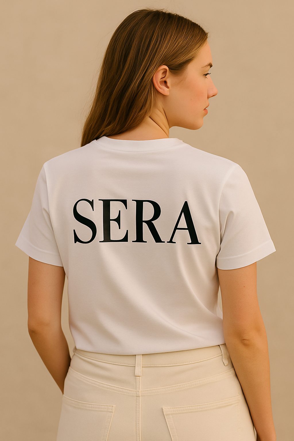 SERA Casual Wit Zomer T-shirt