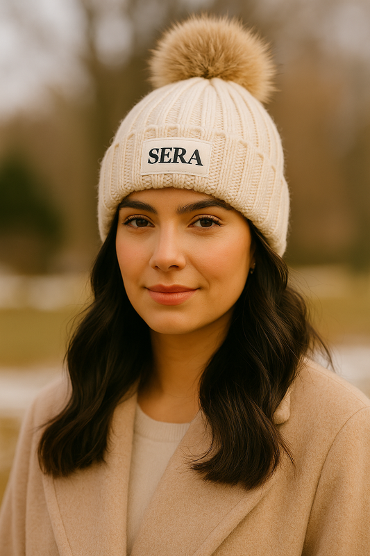 SERA Beige Beanie